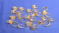 Lot 203 - A quantity of 9ct. gold signet rings, mainly...
