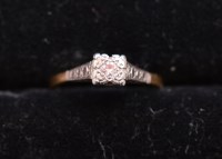 Lot 234 - A single-stone diamond ring, the brilliant cut...