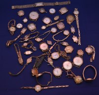 Lot 264 - A large quantity of wristwatches and cocktail...