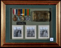Lot 2 - A group of four WWI and WWII General Service...