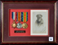 Lot 8 - WWI General Service Medals awarded to: 37239...