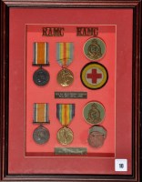 Lot 10 - WWI General Service Medals awarded to: 78075...