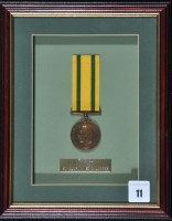 Lot 11 - A WWI Territorial Force War Medal awarded to I....