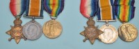 Lot 15 - Royal Army Medical Corps: a group of three WWI...
