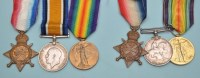 Lot 16 - Royal Army Medical Corps: a group of three WWI...