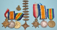 Lot 18 - Royal Army Medical Corps: a group of three WWI...