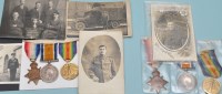 Lot 20 - Royal Army Medical Corps: a group of three WWI...