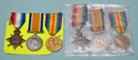 Lot 21 - Royal Army Medical Corps: a group of three WWI...