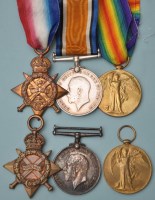 Lot 29 - Royal Army Medical Corps: a group of three WWI...