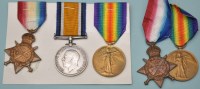 Lot 41 - Royal Army Medical Corps: a group of three WWI...