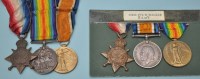 Lot 44 - Royal Army Medical Corps: a group of three WWI...