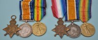 Lot 48 - Royal Army Medical Corps: a group of three WWI...