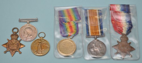 Lot 49 - Royal Army Medical Corps: a group of WWI...