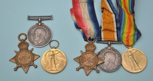 Lot 50 - Royal Army Medical Corps: a group of thee WWI...