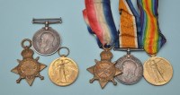 Lot 50 - Royal Army Medical Corps: a group of thee WWI...