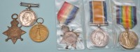 Lot 53 - Royal Army Medical Corps: a group of three WWI...