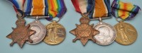 Lot 56 - Royal Army Medical Corps: a group of three WWI...