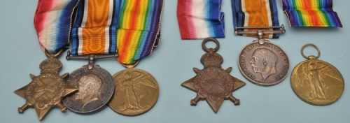 Lot 58 - Royal Army Medical Corps: a group of three WWI...