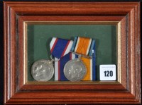 Lot 120 - A WWI British War Medal awarded to: K.17747...