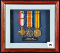Lot 123 - A group WWI General Service Medals awarded to:...