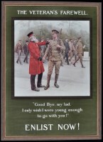 Lot 138 - Propaganda poster, 'The Veterans Farewell',...