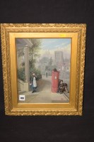 Lot 803 - A 19th Century painting in gouache - a scene...