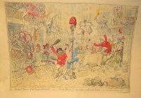 Lot 5 - James Gilray - ''Promised Horrors of the...