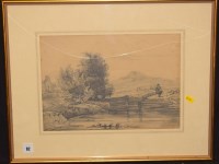 Lot 82 - William Henry Burgess - a canal man opening...