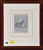 Lot 152 - Sue Read, RI - ''Small Rose Cup'', signed with...