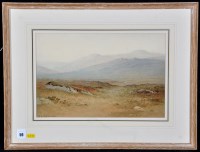 Lot 165 - G*** E*** Treweek - a moorland view, signed;...