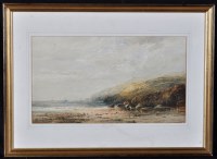 Lot 171 - Albert Pollitt - ''Cockle Pickers off Anglesey'...