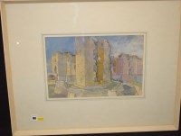 Lot 188 - Leonard Charles Evetts, ARCA - ''Raglan Castle'...