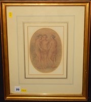 Lot 213 - William Hoare, RA - ''The Three Graces'', with...