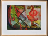 Lot 243 - Decia Morris - Abstract Composition, signed,...