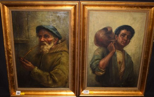 Lot 275 - Raffaele Frigerio character studies - a young...