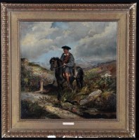 Lot 288 - 19th Century Scottish School - a highlander on...