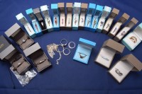 Lot 416 - A large quantity of silver jewellery, many set...