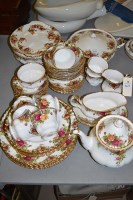 Lot 349 - Royal Albert 'Old Country Roses' pattern part...