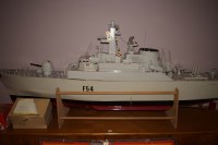 Lot 349 - A Scratch built radio controlled ship ''H.M.S....