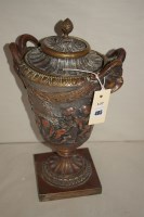 Lot 405 - A late 19th Century electrotype urn in the...