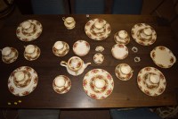 Lot 438 - A Royal Albert 'Old Country Roses' pattern...