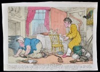 Lot 2 - Thomas Rowlandson (1756-1827) ''Miseries of...