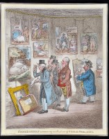 Lot 8 - James Gillray (c.1756-1815) ''Connoisseurs...