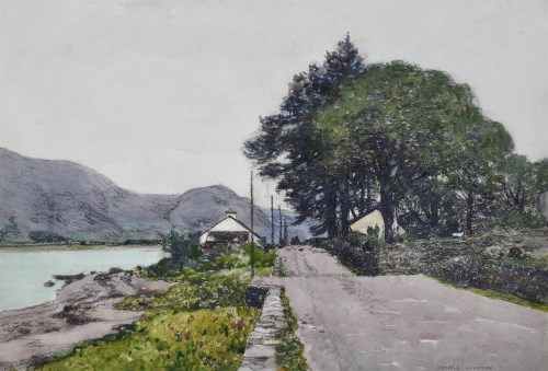 Lot 126 - George Houston, RSA (1869-1947) ''Loch...