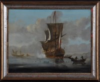 Lot 197 - Manner of Peter Monamy (1681-1749) A Dutch...