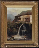 Lot 208 - Turner Taylor (19th/20th Century) ''Old Mill,...