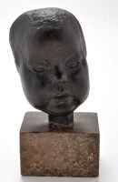 Lot 361 - Manner of Jacob Epstein: a green/brown...