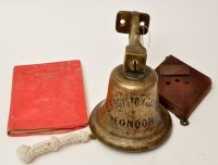 Lot 378 - A ship's bell 'The S.S. Royston Grange, London'...