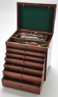 Lot 390 - An early 20th Century mahogany dentist's...