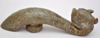 Lot 508 - Chinese hardstone, probably jade belt hook, of...